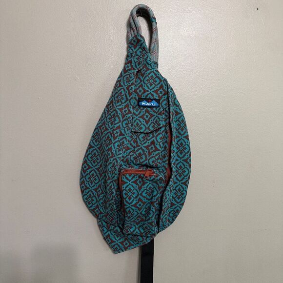 KAVU Original Rope Bag - Compact Lightweight Crossbody - Desert Mosaic - Picture 1 of 6